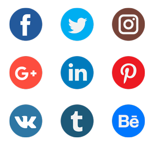Logotipos redes sociales
